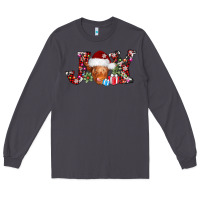 Smoke joy christmas heifer Long Sleeve Tee - AdoDesignShop