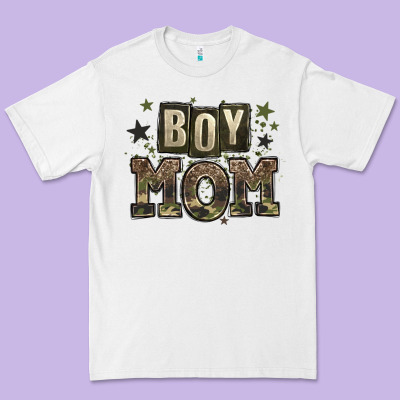 Boy Mom Premium Tee Designed By Zillion Design Studio