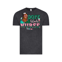 Vintage Black afro  nurse dope black Vintage Tee - AdoDesignShop