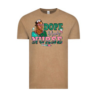 Vintage Coffee afro  nurse dope black Vintage Tee - AdoDesignShop