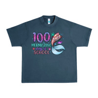 Midnight Navy 100 mermazing days of school Urban Heavy Tee - Artiststas