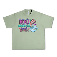 Oil Green 100 mermazing days of school Urban Heavy Tee - Artiststas