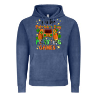 Vintage Denim P is Patrick's Day playing games Vintage Hoodie - Neo Western