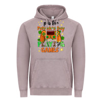 Vintage Zinc P is Patrick's Day playing games Vintage Hoodie - Neo Western
