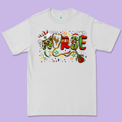 Cinco De Mayo Nurse Premium Tee Designed By Barkaloodesign