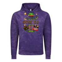 Cloud Purple im the boss elf Vintage Hoodie - FaDigitalArtStudio