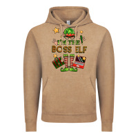 Vintage Coffee im the boss elf Vintage Hoodie - FaDigitalArtStudio
