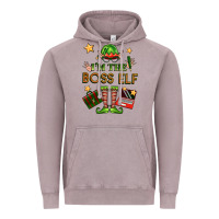 Vintage Zinc im the boss elf Vintage Hoodie - FaDigitalArtStudio