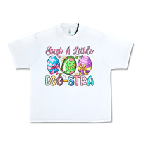 White just a little egg stra Urban Heavy Tee - Artiststas