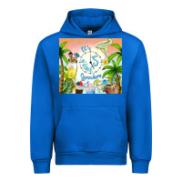 Cobalt it's five o'clock somewhere Urban Hoodie - TumblerDesignByShophia