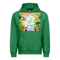 Emerald it's five o'clock somewhere Urban Hoodie - TumblerDesignByShophia