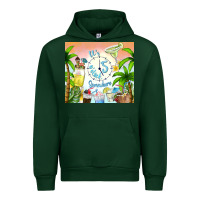 Forest Green it's five o'clock somewhere Urban Hoodie - TumblerDesignByShophia