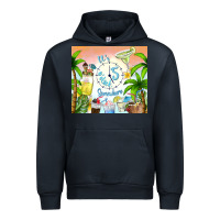 Navy it's five o'clock somewhere Urban Hoodie - TumblerDesignByShophia