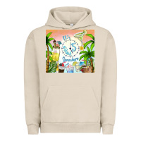 Pigment French Oak it's five o'clock somewhere Urban Hoodie - TumblerDesignByShophia