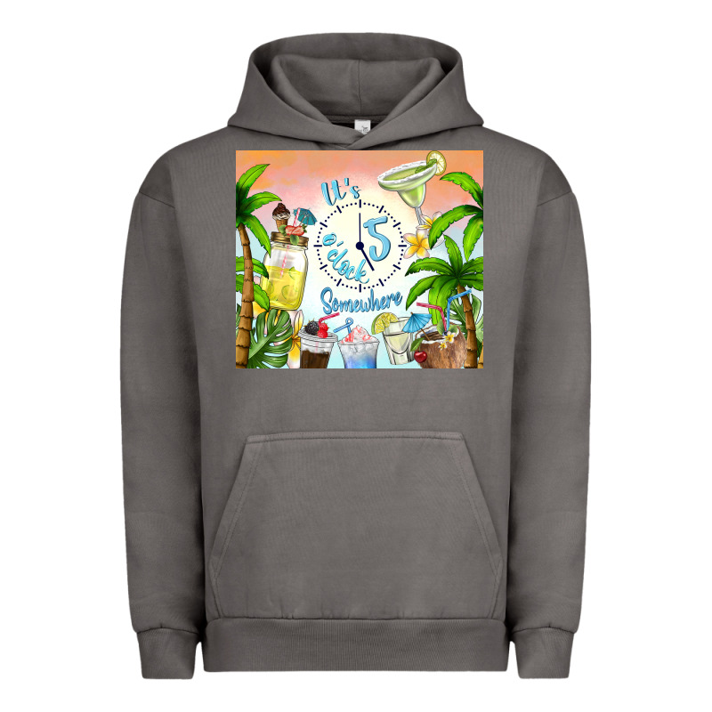 It's Five O'clock Somewhere Urban Hoodie by TumblerDesignByShophia | Teevron