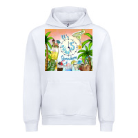 White it's five o'clock somewhere Urban Hoodie - TumblerDesignByShophia
