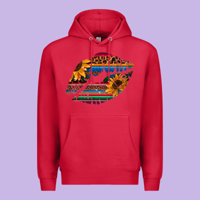 Aztec Sunflower Lips Premium Hoodie Designed By Bettercallsaul