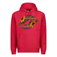 Cardinal Aztec Sunflower Lips Premium Hoodie - Bettercallsaul