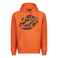 Carrot Aztec Sunflower Lips Premium Hoodie - Bettercallsaul