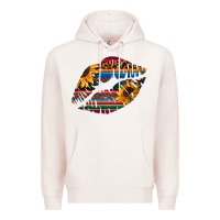 Pale Pink Aztec Sunflower Lips Premium Hoodie - Bettercallsaul