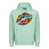Seafoam Aztec Sunflower Lips Premium Hoodie - Bettercallsaul