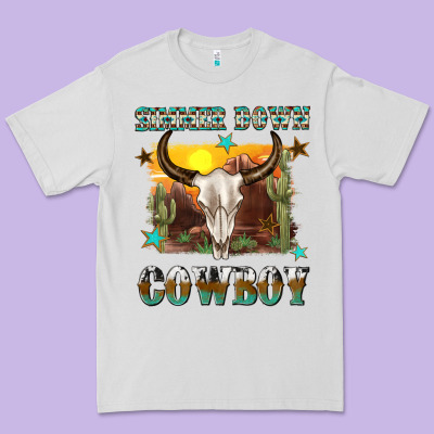 Premium Tee simmer down cowboy