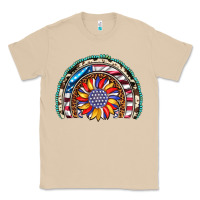 Mushroom sunflower american flag leopard gemstone cowhide rainbow Classic Tee - Artiststas