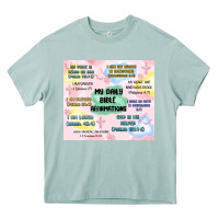 Arona daily bible affirmations Heavy Core Tee - MaliasSmallBusiness