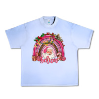 Grape Ice pink christmas believe  rainbow Urban Heavy Tee - AdoDesignShop