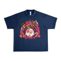 Navy pink christmas believe  rainbow Urban Heavy Tee - AdoDesignShop