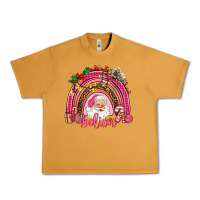 Peanut Butter pink christmas believe  rainbow Urban Heavy Tee - AdoDesignShop