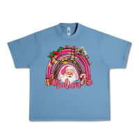 Pebble Blue pink christmas believe  rainbow Urban Heavy Tee - AdoDesignShop