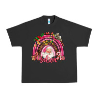 Pigment Black pink christmas believe  rainbow Urban Heavy Tee - AdoDesignShop