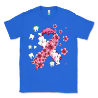 True Royal teeth and flower cancer ribbon Classic Tee - AdoDesignShop