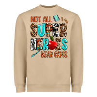 Mushroom not all super heroes wear capes Heavyweight Sweatshirt - AdoDesignShop