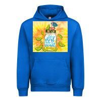 Cobalt life is short make it sweet Urban Hoodie - TumblerDesignByShophia