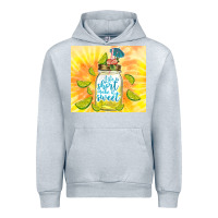 Heather Grey life is short make it sweet Urban Hoodie - TumblerDesignByShophia