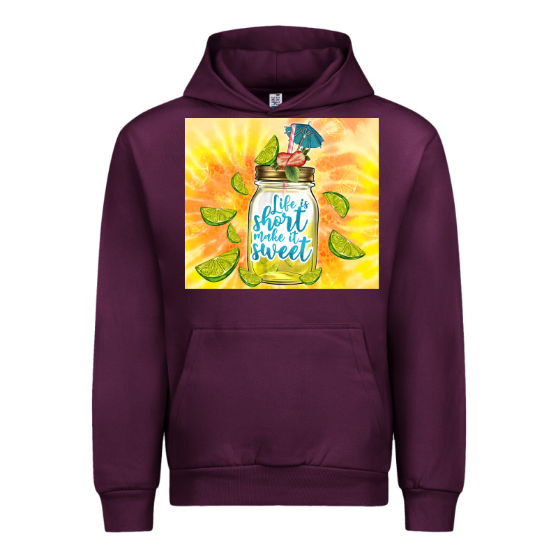 Life Is Short Make It Sweet Urban Hoodie by TumblerDesignByShophia | Teevron