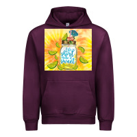 Mauve Wine life is short make it sweet Urban Hoodie - TumblerDesignByShophia