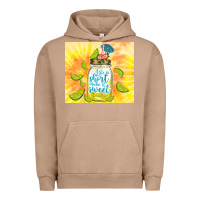 Pigment Burro life is short make it sweet Urban Hoodie - TumblerDesignByShophia