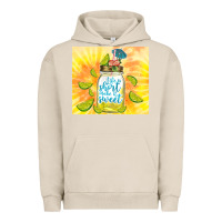 Pigment French Oak life is short make it sweet Urban Hoodie - TumblerDesignByShophia
