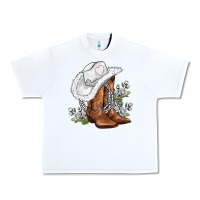 White white  cowgirl  and roses Urban Heavy Tee - AdoDesignShop