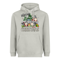 Moon Dust merry christmas gnomes truck Heavyweight Hoodie - MaliasSmallBusiness
