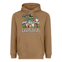 Toasted Coconut merry christmas gnomes truck Heavyweight Hoodie - MaliasSmallBusiness