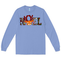 Colony Blue noel reindeer Long Sleeve Tee - AdoDesignShop
