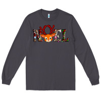 Smoke noel reindeer Long Sleeve Tee - AdoDesignShop
