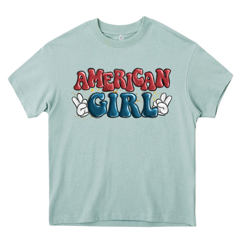 American Girl Heavy Core Tee by MaliasSmallBusiness | Teevron