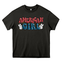 Asphalt american girl Heavy Core Tee - MaliasSmallBusiness