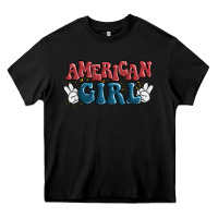 Black american girl Heavy Core Tee - MaliasSmallBusiness