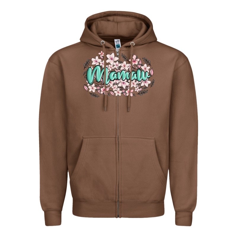 Mamaw Zipper Hoodie by MaliasSmallBusiness | Teevron